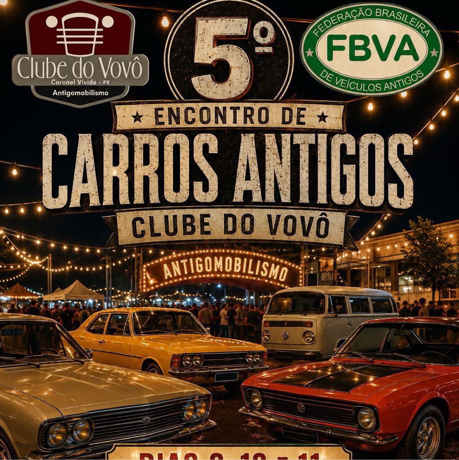 5º Encontro de Carros Antigos Clube do Vovô