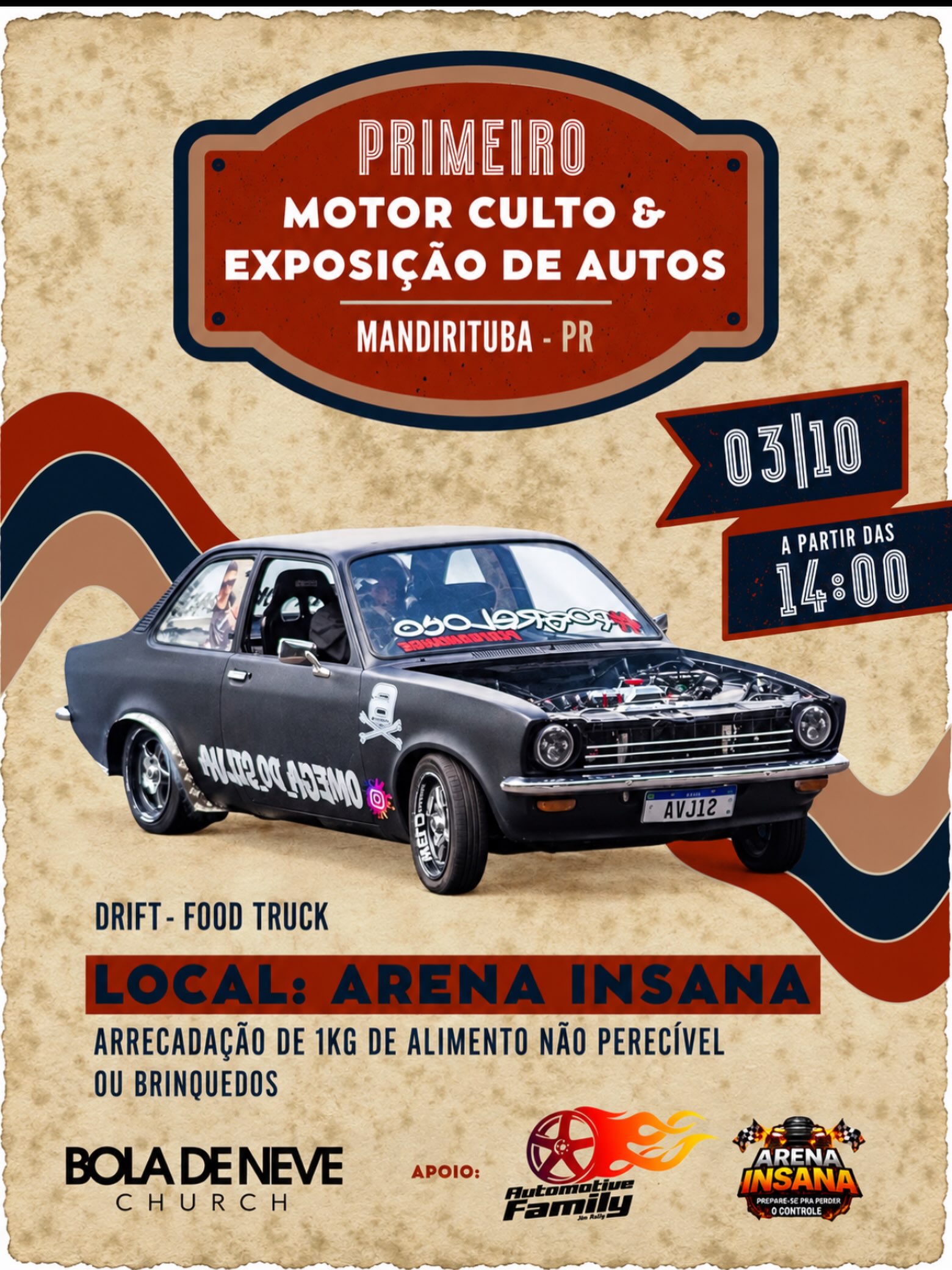 1º Motor Culto e Exposição de Autos